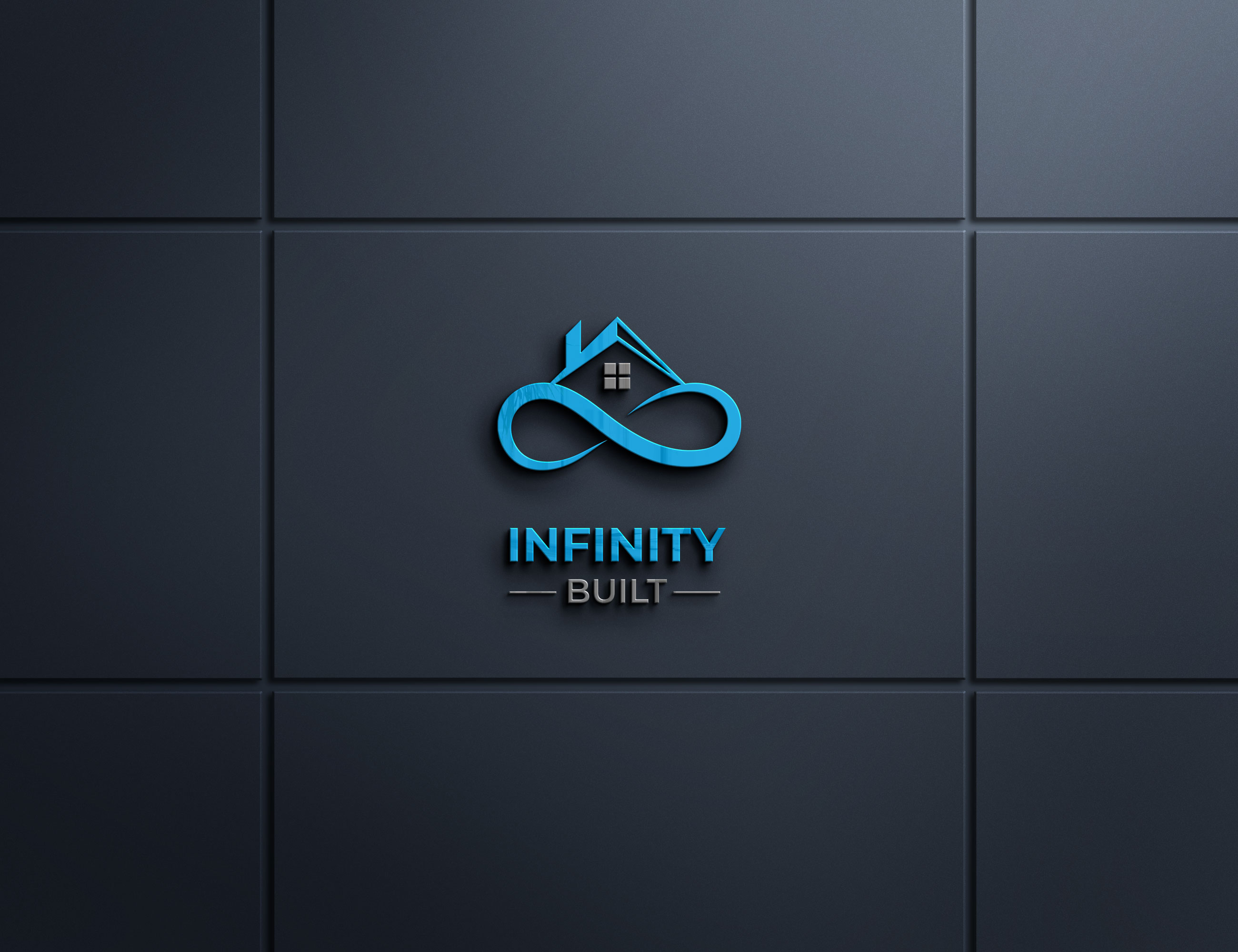Logo Design by samphix for Infinity Built | Design #31465799