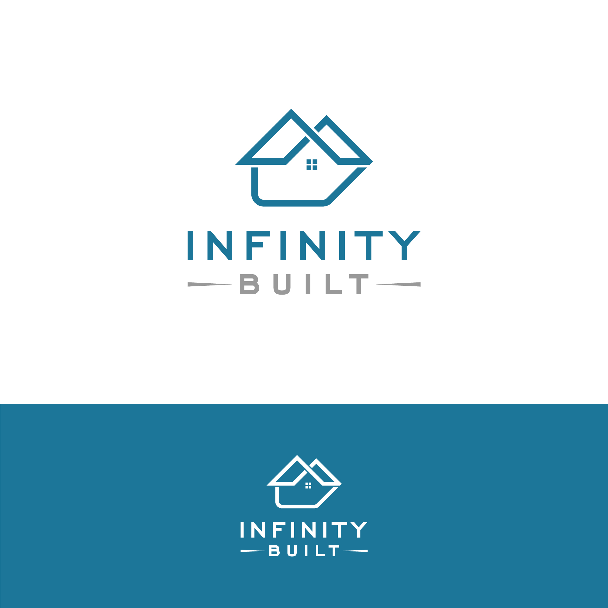 Logo Design by limitart for Infinity Built | Design #31466644