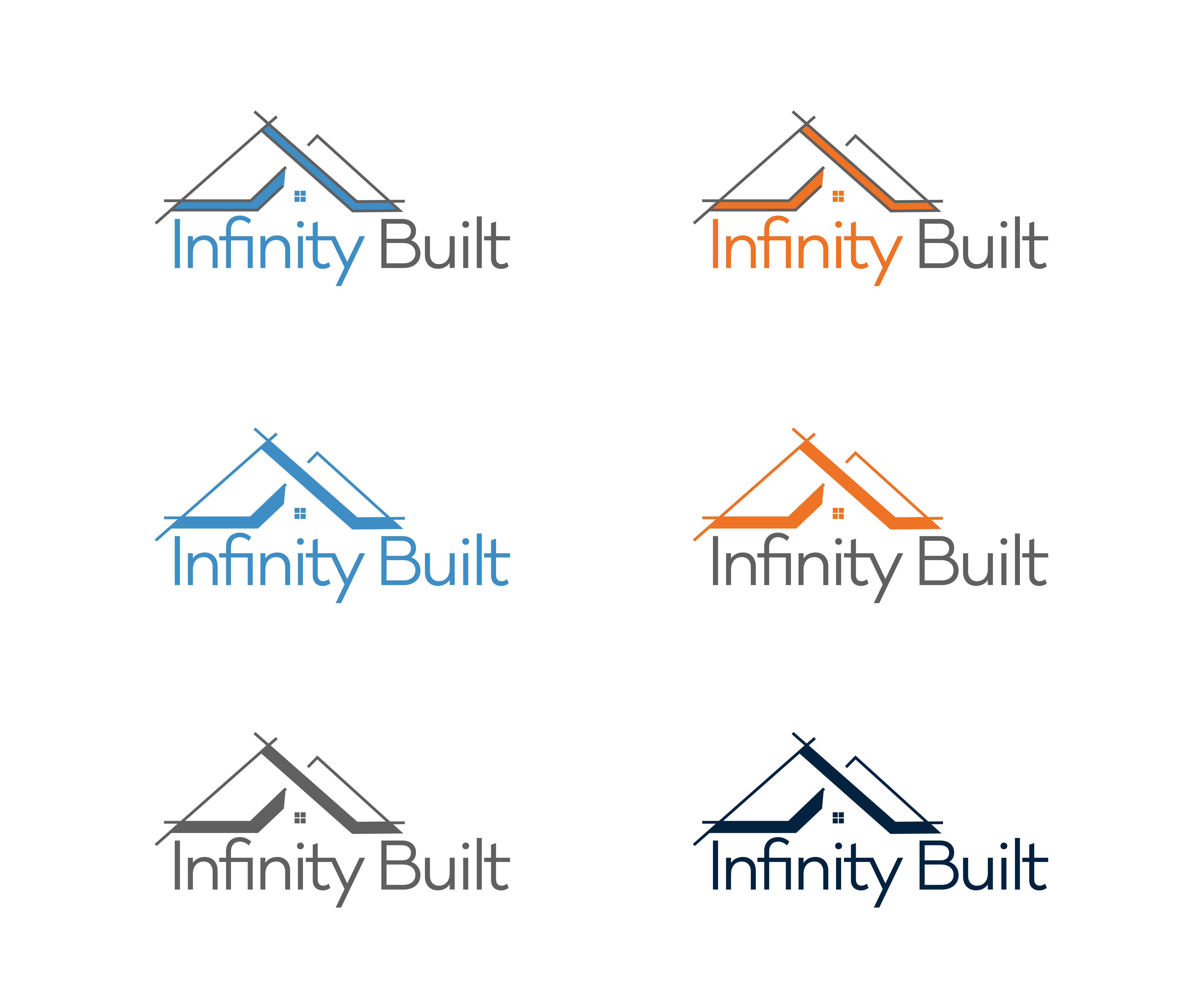 Logo Design by Kavigfx for Infinity Built | Design #31457835