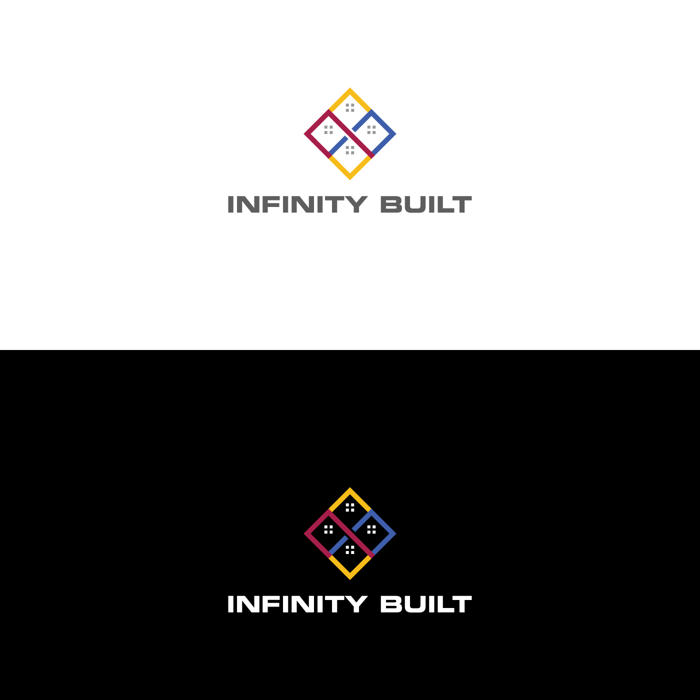 Logo Design by sangeloenriquez for Infinity Built | Design #31299806