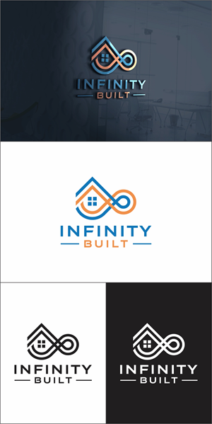 Logo Design by Robert Macwan for Infinity Built | Design: #31467896