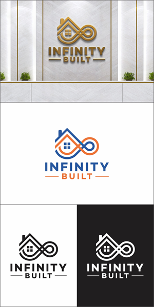 Logo Design by Robert Macwan for Infinity Built | Design: #31467897