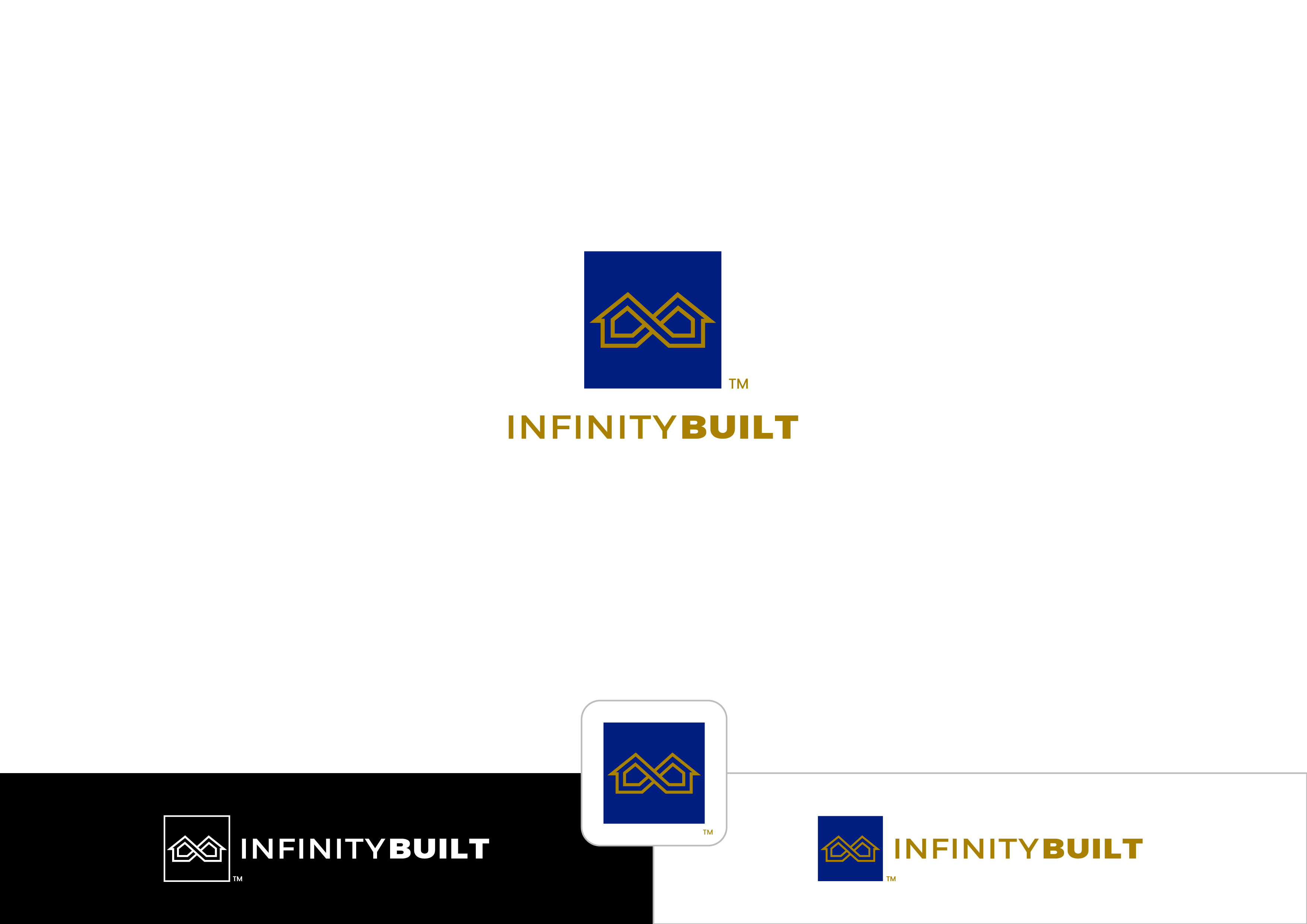 Logo Design by ~idiaz~ for Infinity Built | Design #31473124