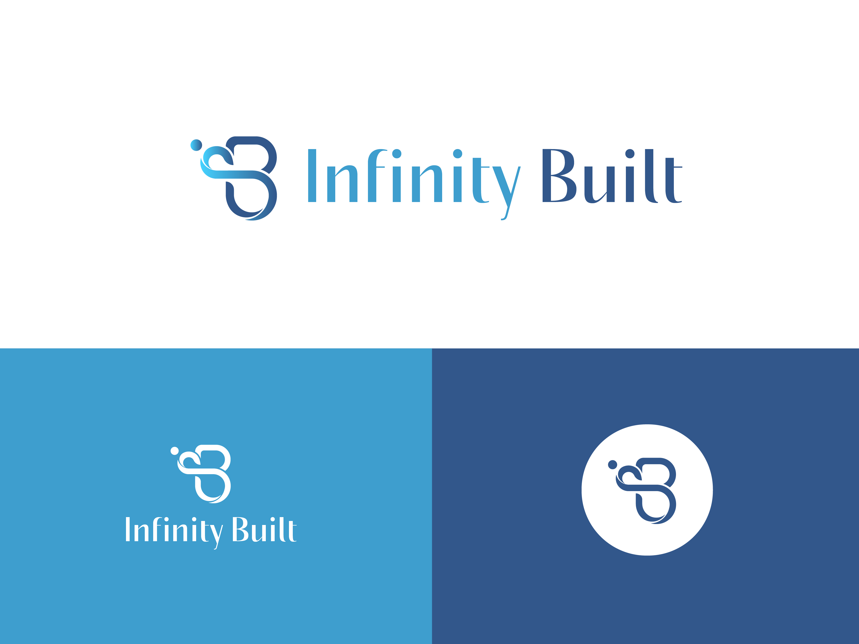 Logo Design by Logooos for Infinity Built | Design #31482602
