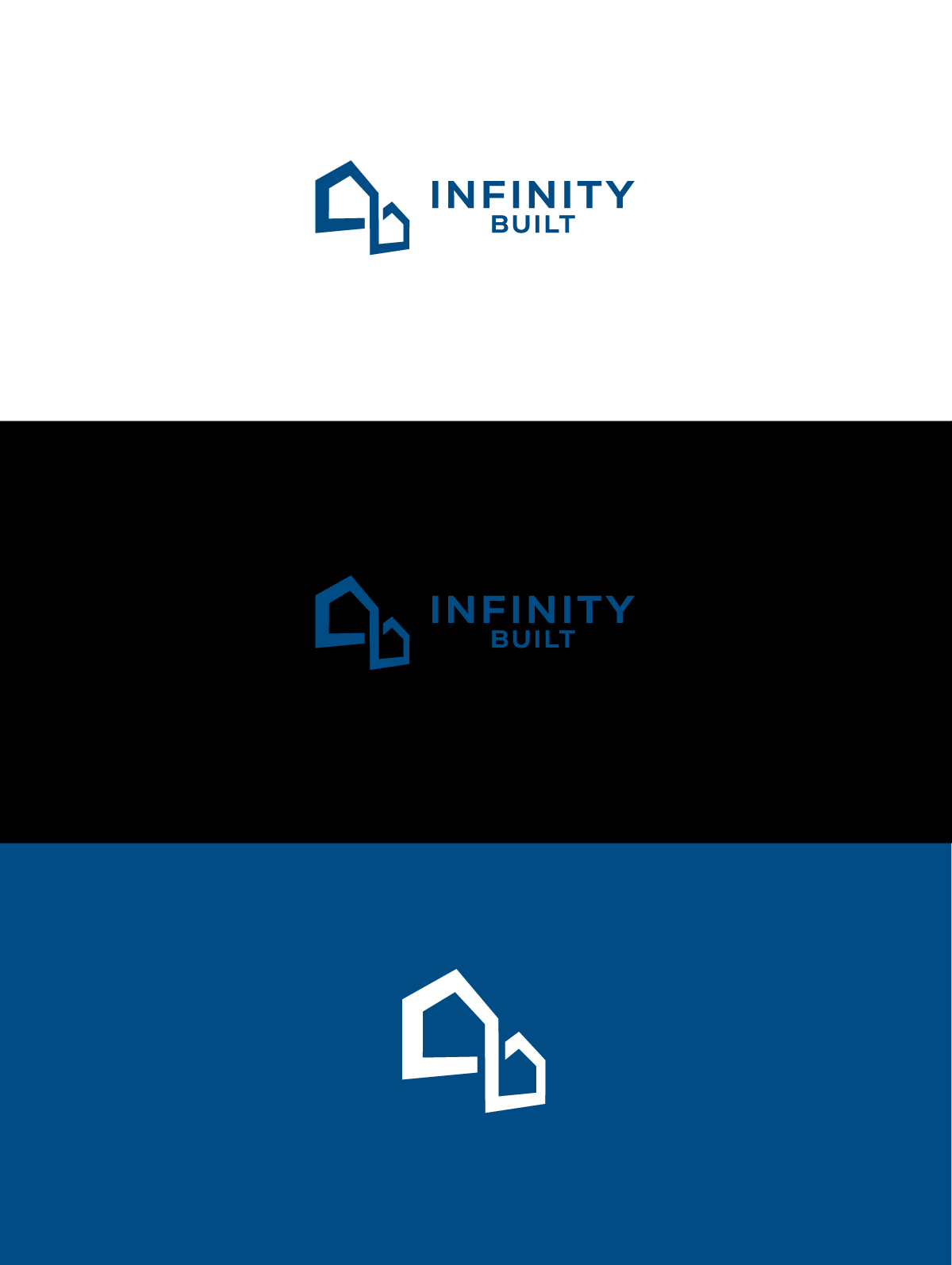 Logo Design by anonrotide for Infinity Built | Design #31481026