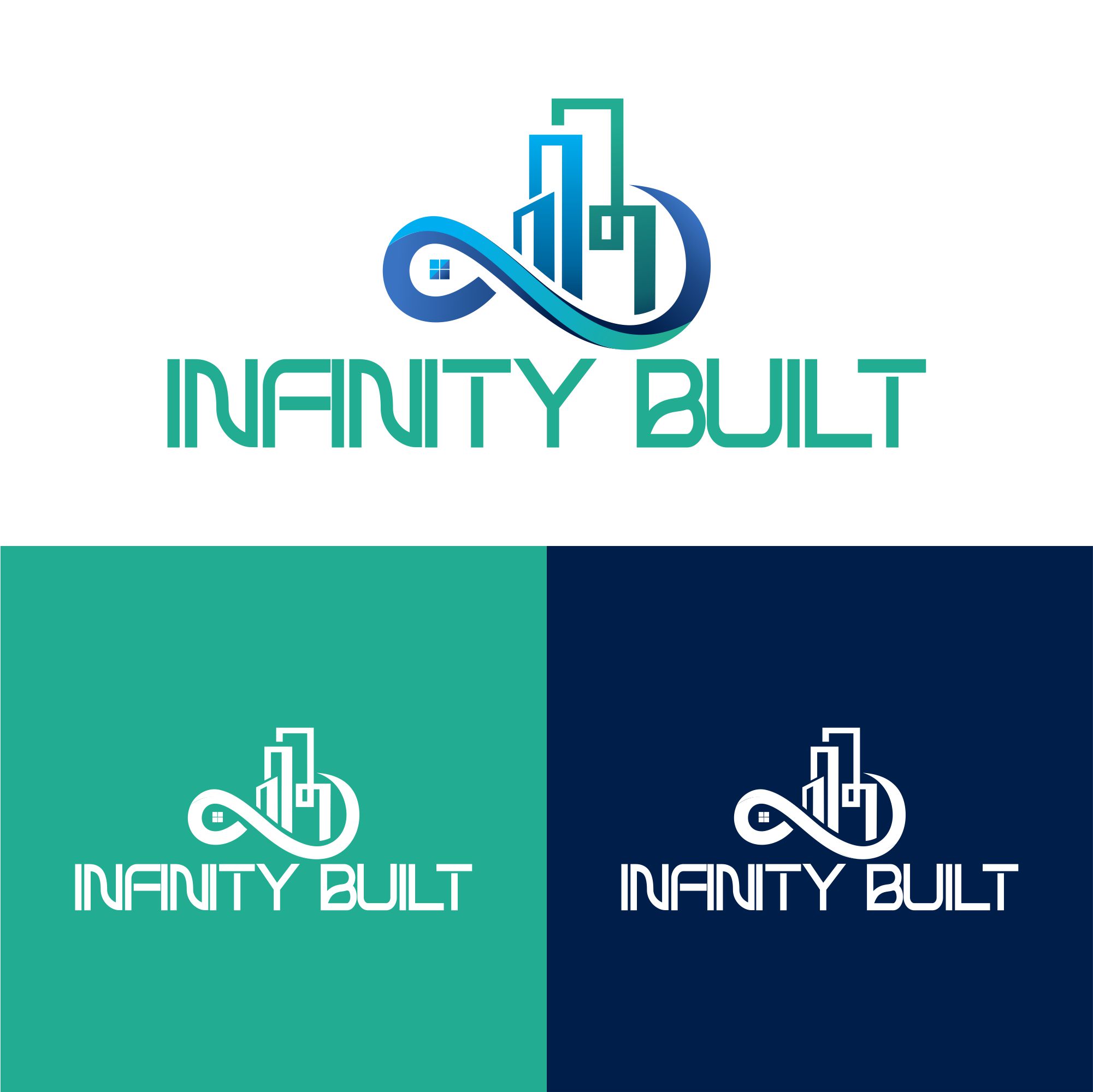 Logo Design by creative.bugs for Infinity Built | Design #31297412