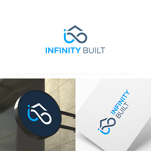Logo Design by The Lion Studios for Infinity Built | Design: #31291537