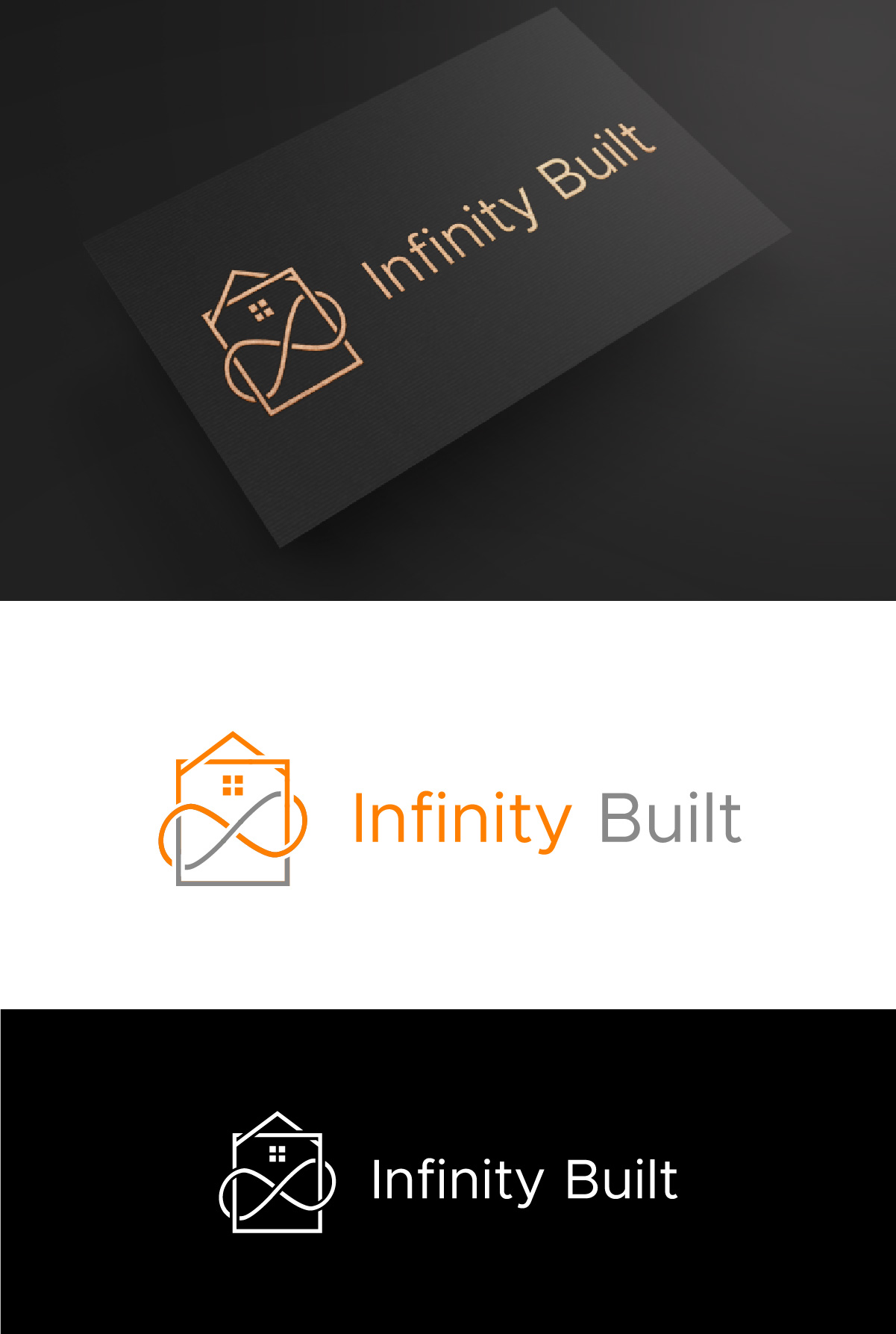 Logo Design by fly  design for Infinity Built | Design #31293636