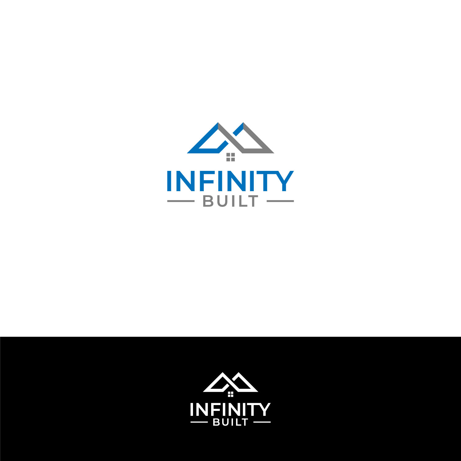 Logo Design by Onerio for Infinity Built | Design #31458070