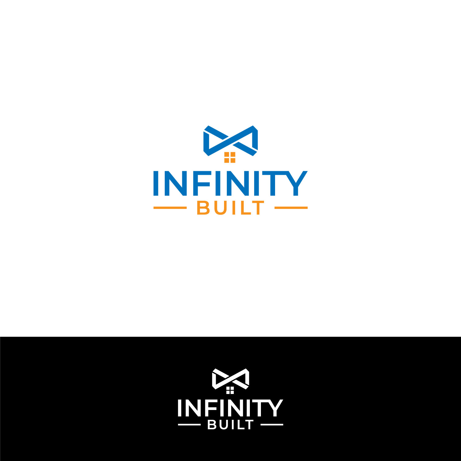 Logo Design by Onerio for Infinity Built | Design #31476191