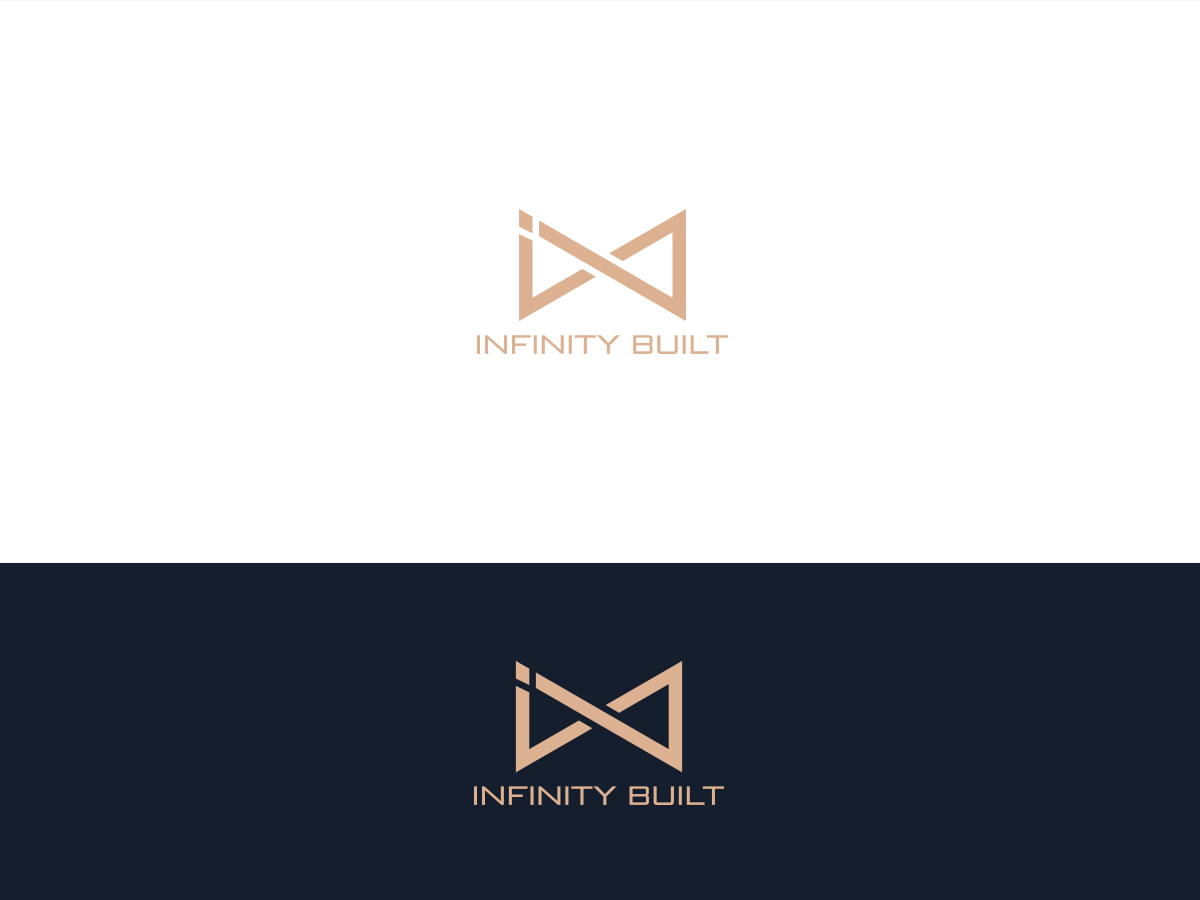 Logo Design by Slant Line Media for Infinity Built | Design #31472415