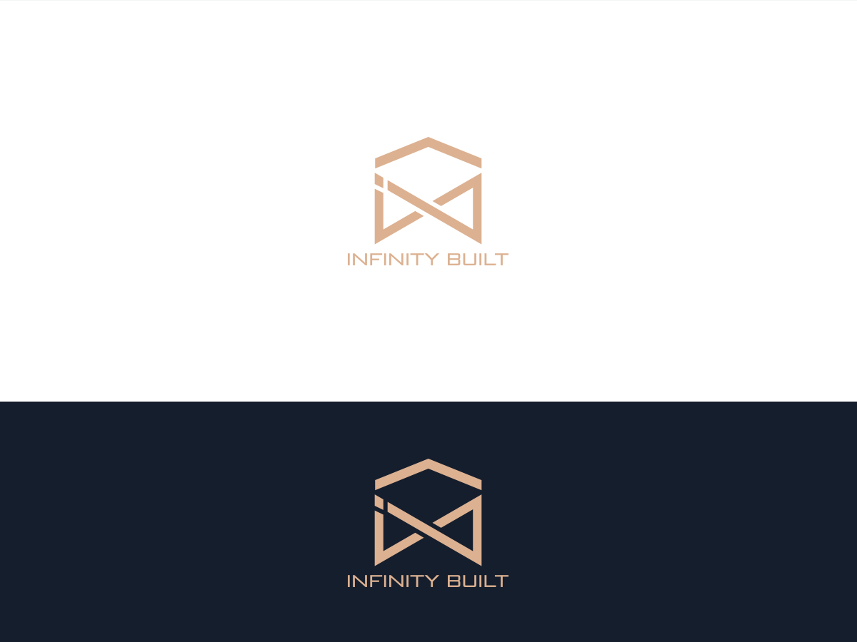 Logo Design by Slant Line Media for Infinity Built | Design #31472429