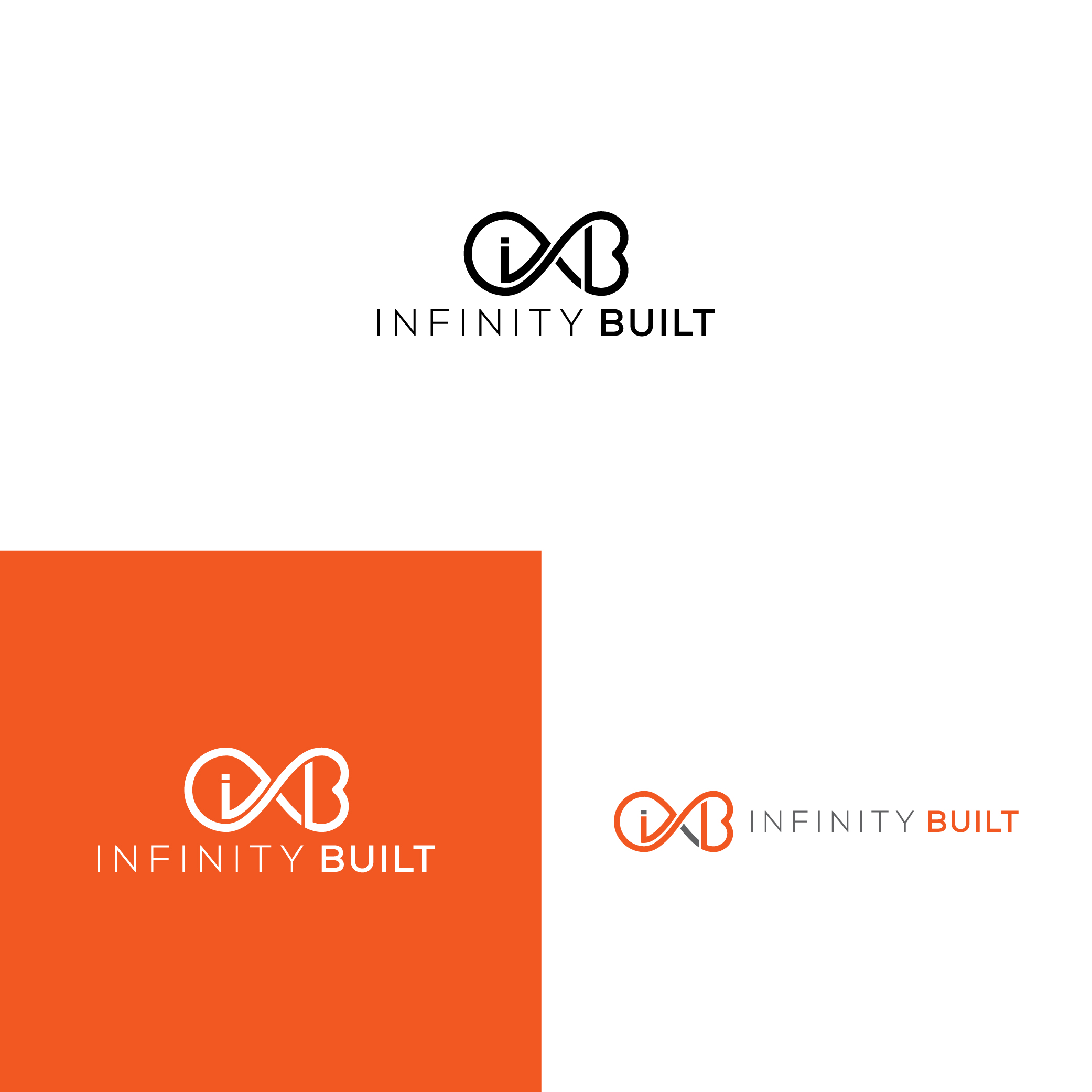 Logo Design by AL-BARAKAH for Infinity Built | Design #31294228