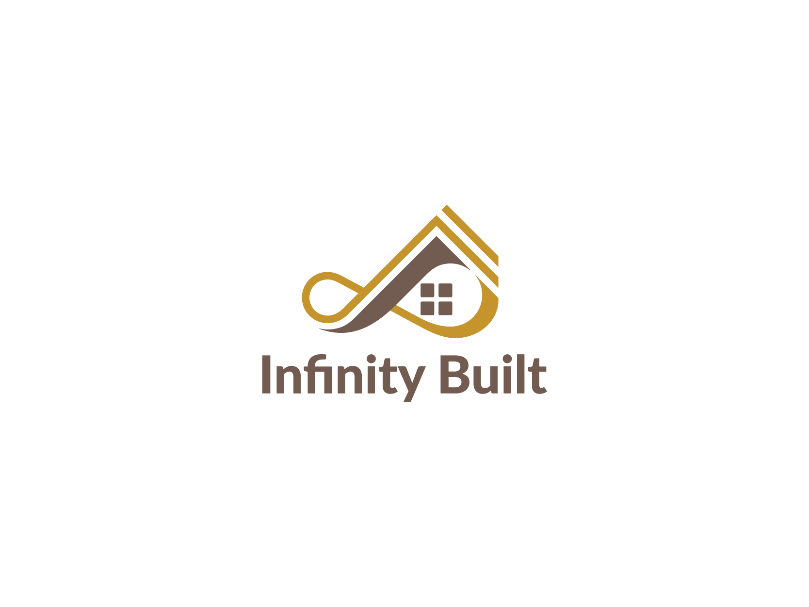 Logo Design by Logoriddim for Infinity Built | Design #31318649