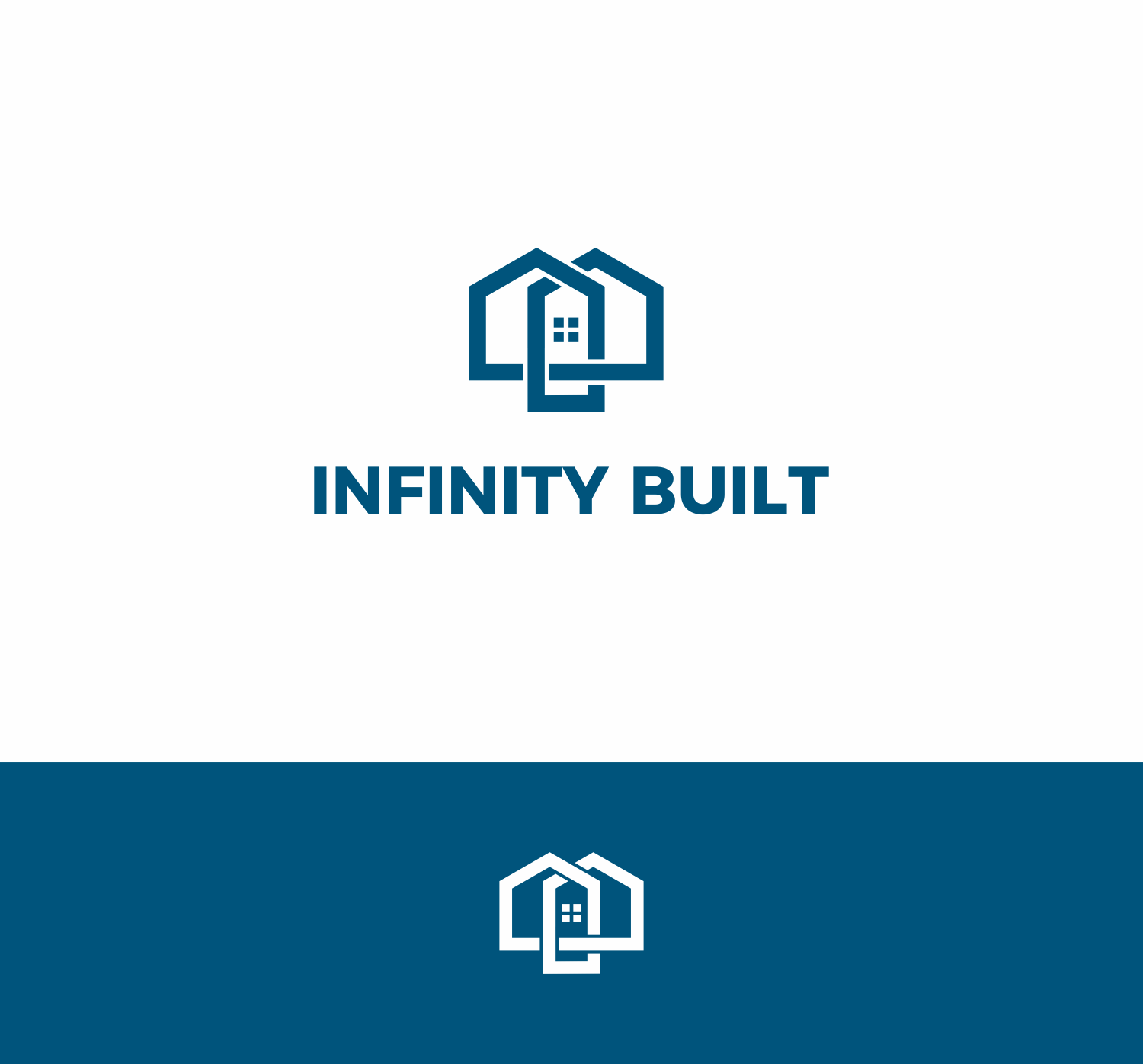 Logo Design by BUNG for Infinity Built | Design #31290382