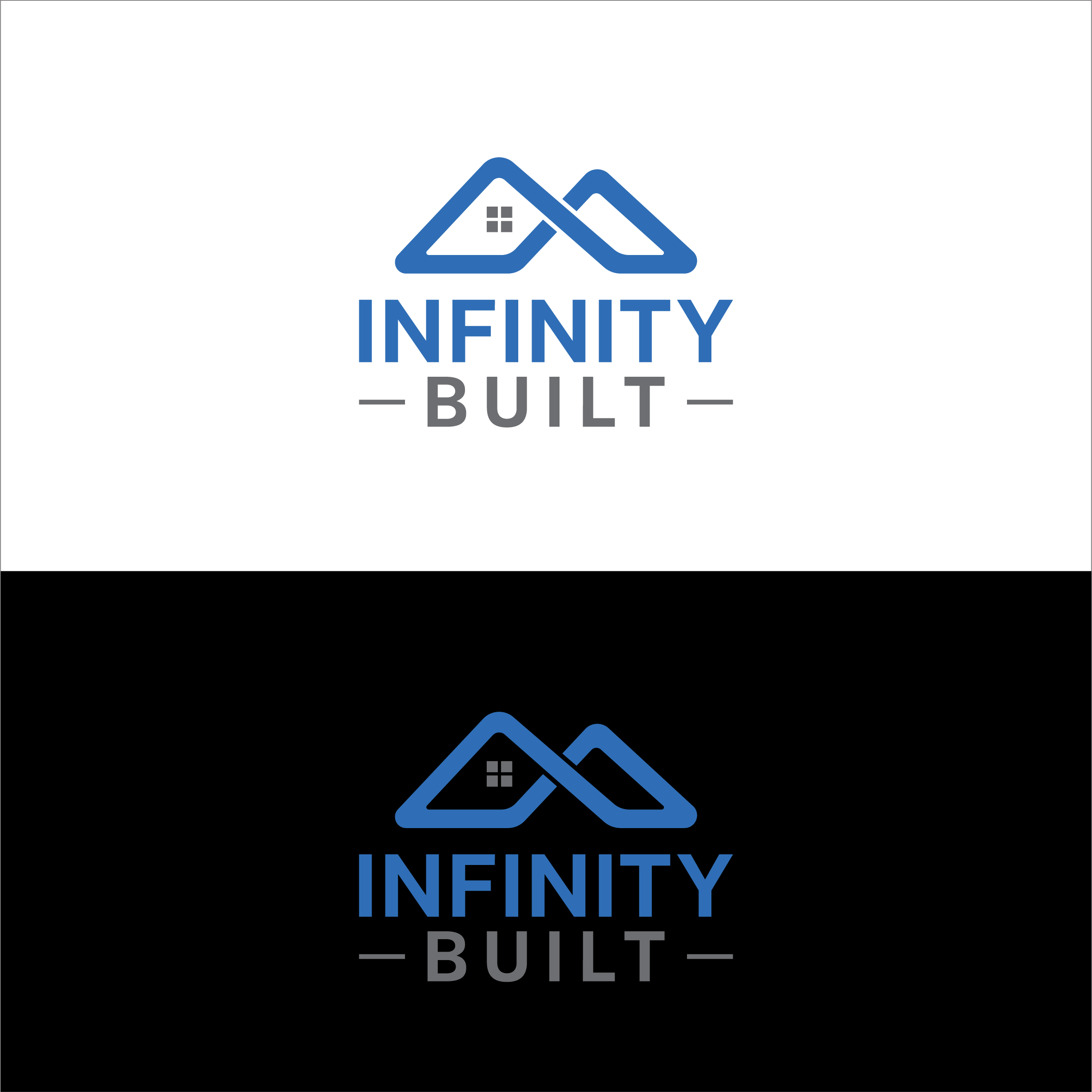 Logo Design by gauravgraphy for Infinity Built | Design #31456860