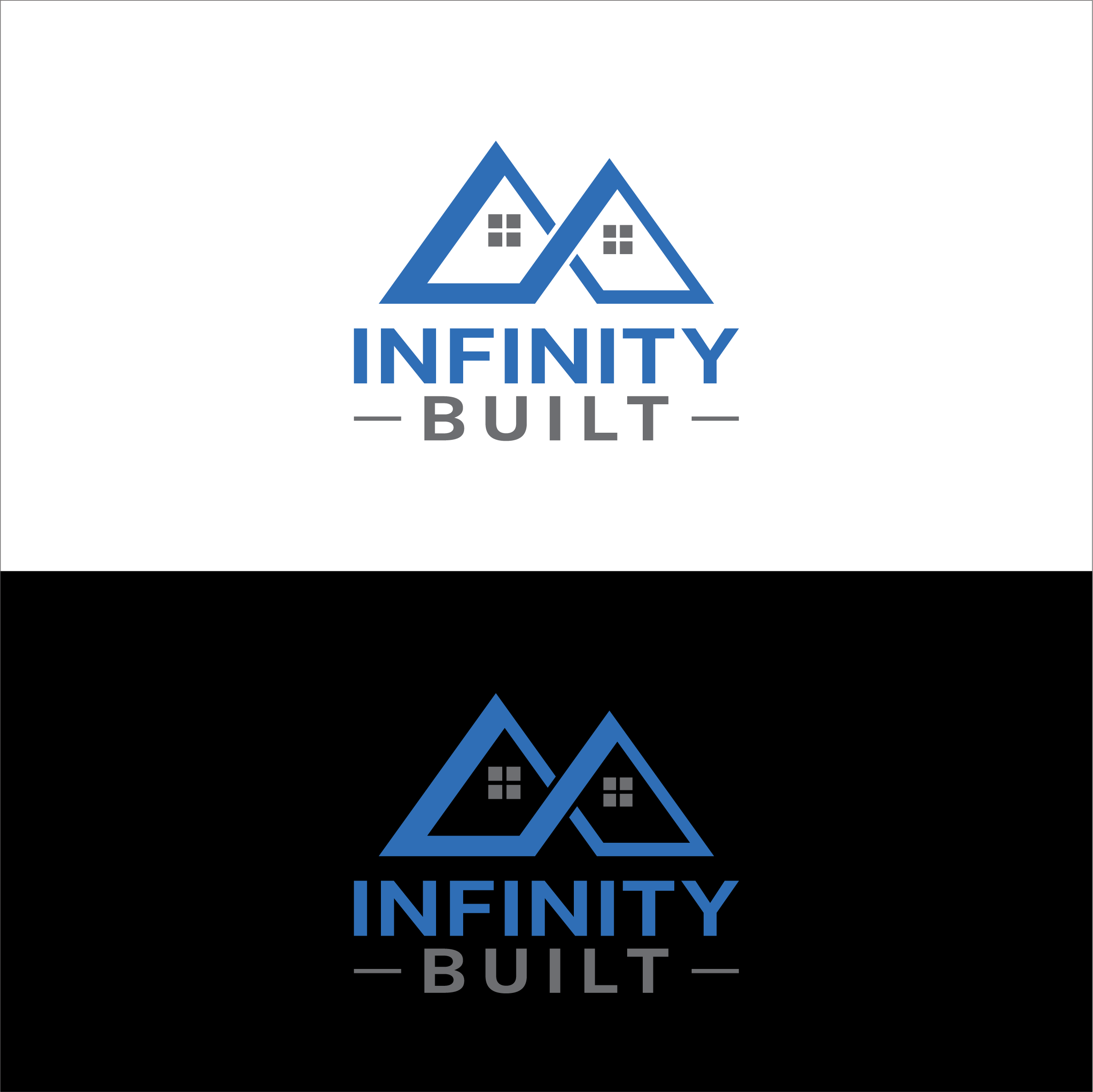 Logo Design by gauravgraphy for Infinity Built | Design #31473009