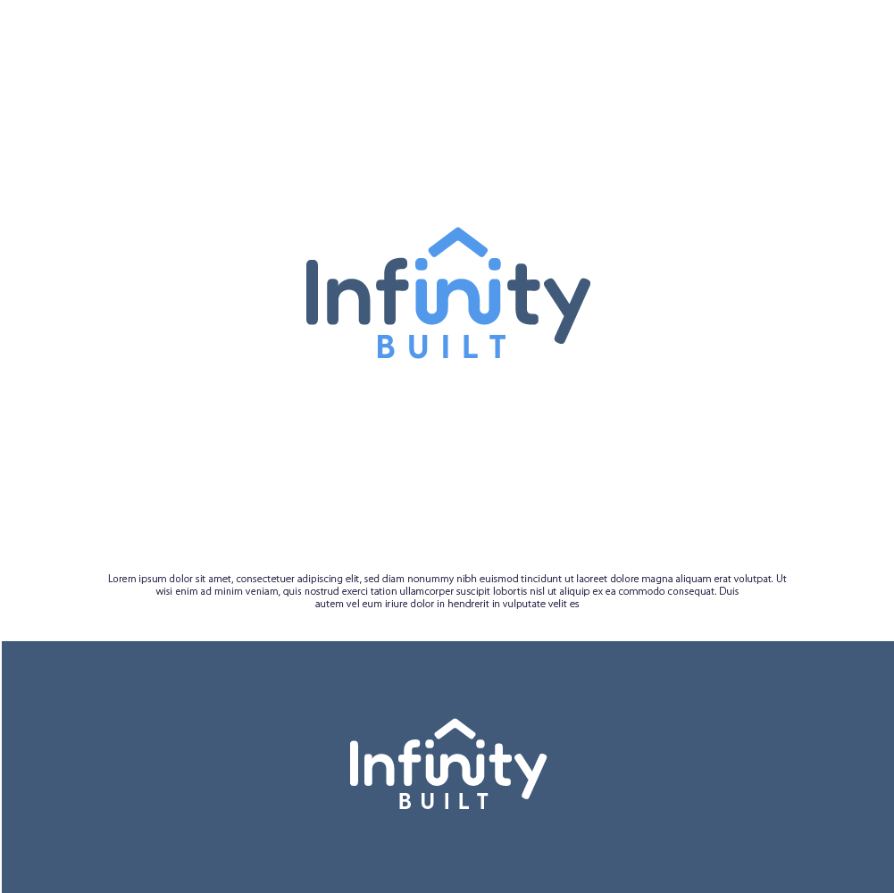 Logo Design by Tan-D for Infinity Built | Design #31295558