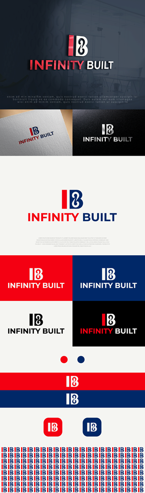 Logo Design by Ayub Zafar for Infinity Built | Design: #31304359