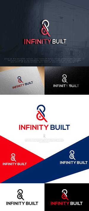 Logo Design by Ayub Zafar for Infinity Built | Design: #31304360