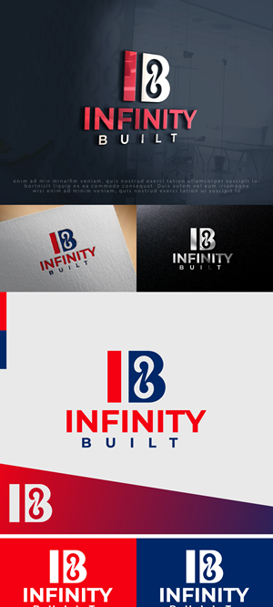 Logo Design by Ayub Zafar for Infinity Built | Design: #31304366