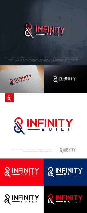 Logo Design by AlphabetZero.co.uk for Infinity Built | Design: #31304367
