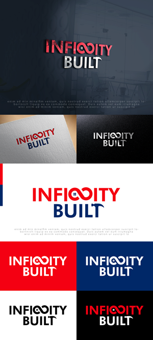 Logo Design by Ayub Zafar for Infinity Built | Design: #31304370