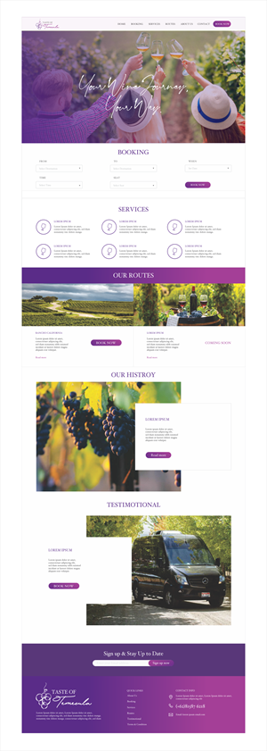 Wordpress Design by Yash4