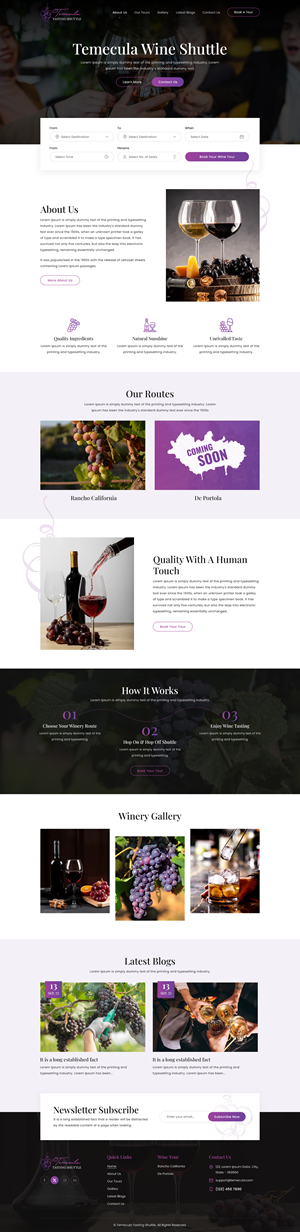 Wordpress Design by Sbss for this project | Design: #31308750