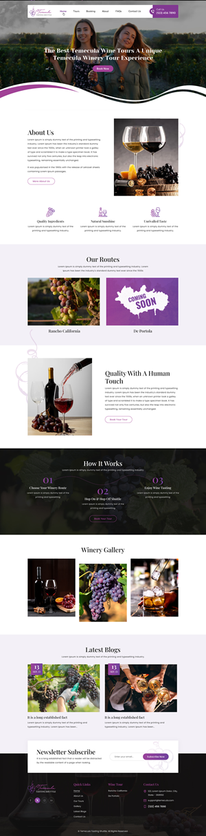 Wordpress Design by Sbss for this project | Design: #31309519
