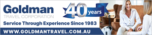 Banner Ad Design by MarkoE for Goldman Travel Corporation | Design #31307171