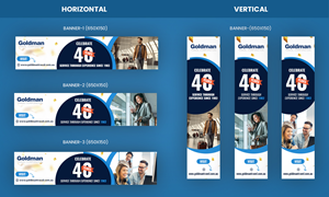 Banner Ad Design by Pd Work for Goldman Travel Corporation | Design #31330343