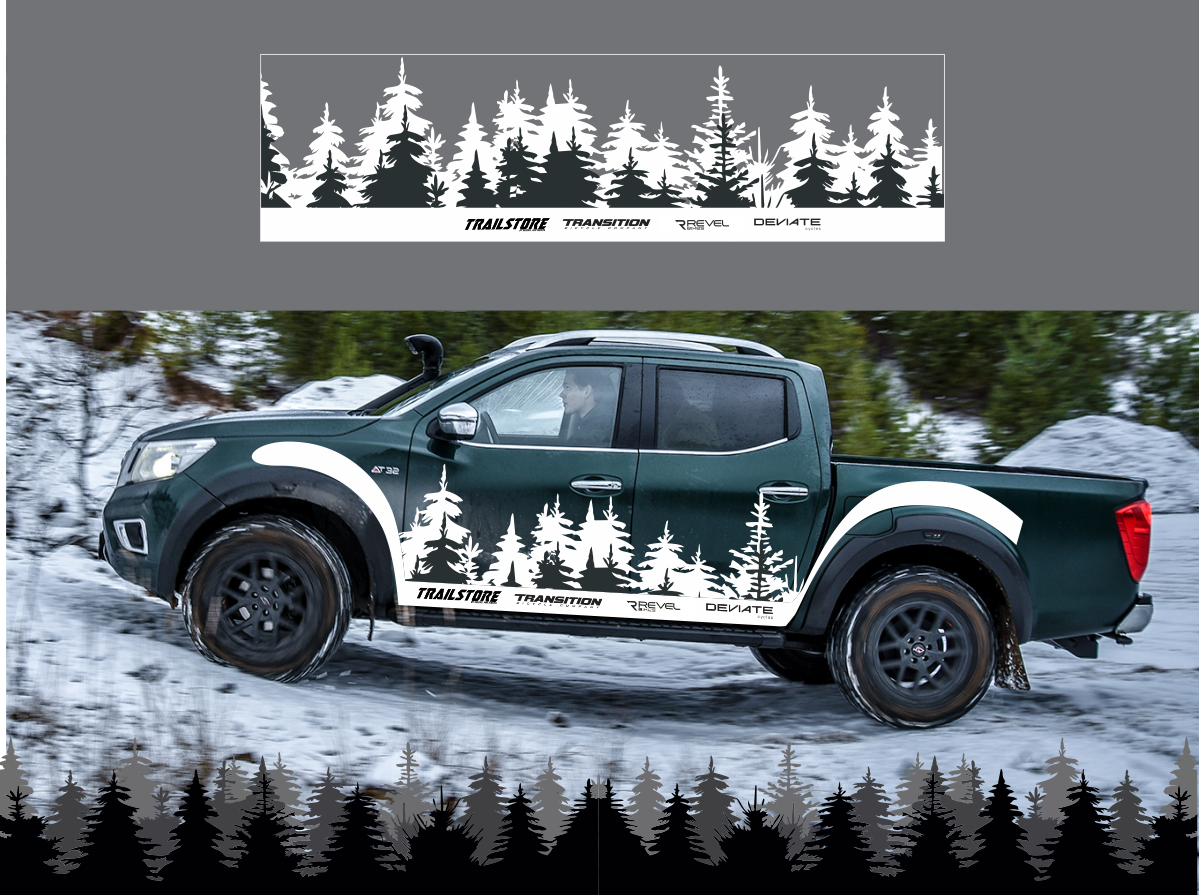 Diseño de Rotulación de Vehículo por Yash4 para Trailstore Sweden AB | Diseño #31292009