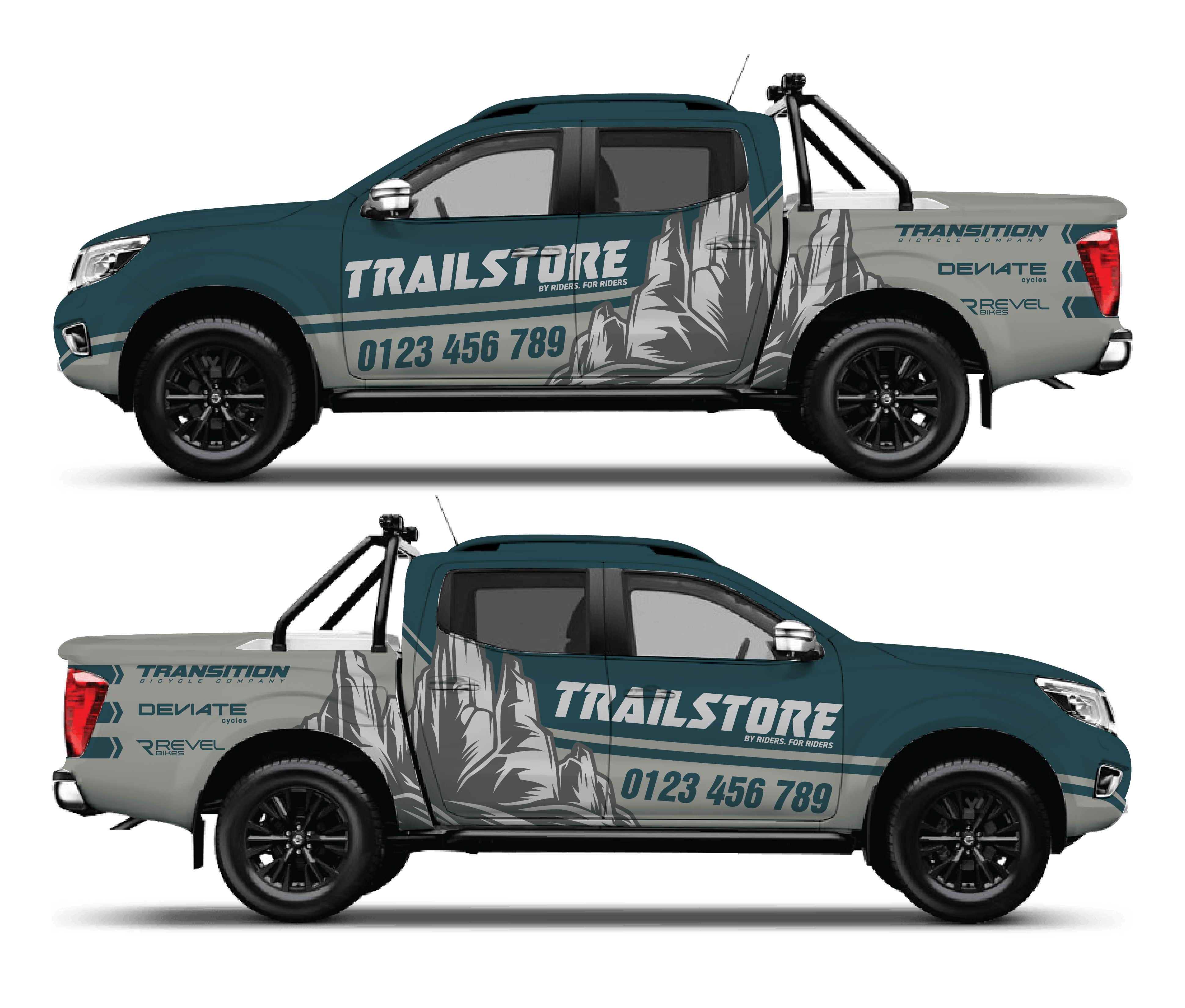 Car Wrap Design by Shumaila Kiran for Trailstore Sweden AB | Design #31310532