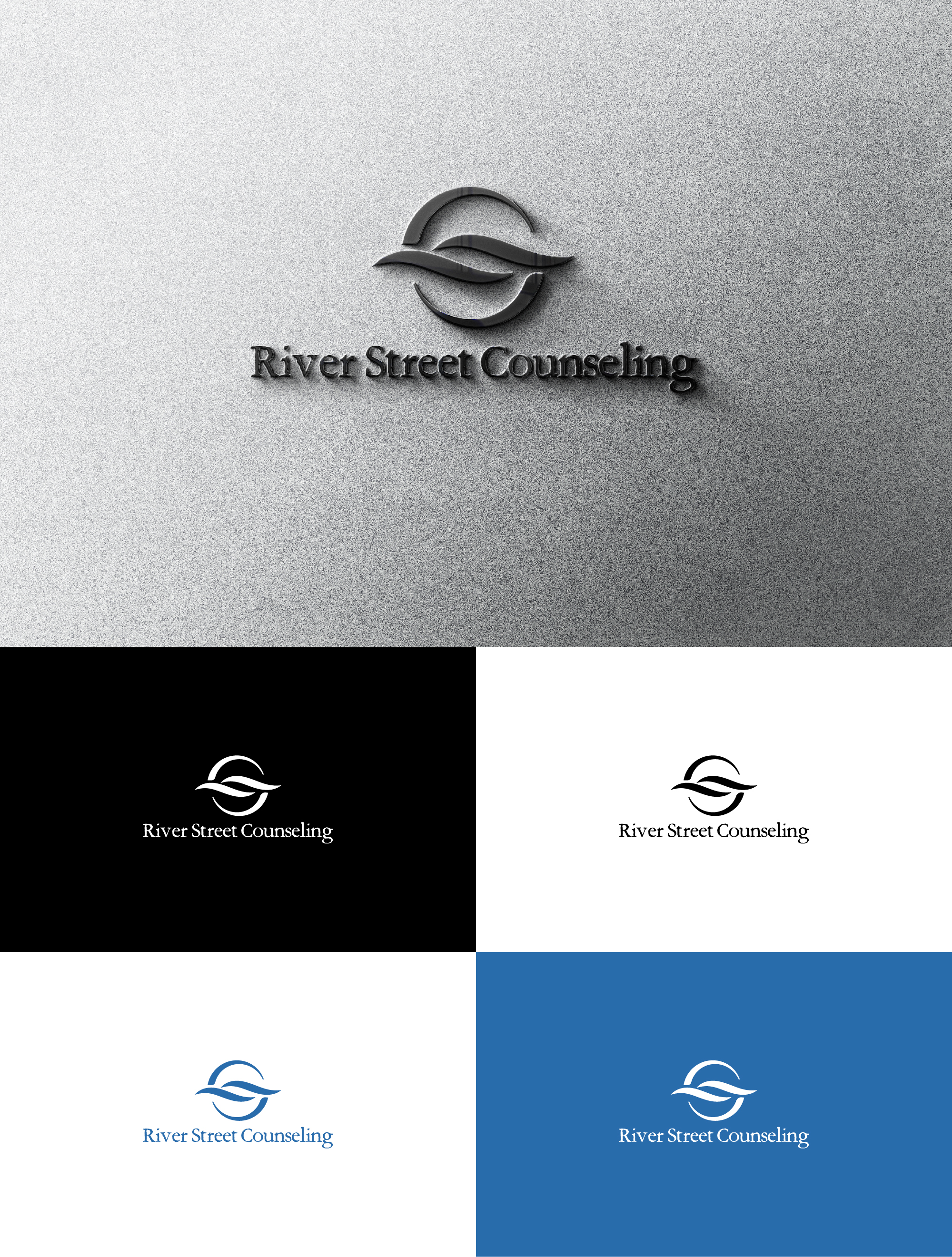 Logo-Design von Badinusa Studio Design für River Street Counseling Services  | Design #31374934