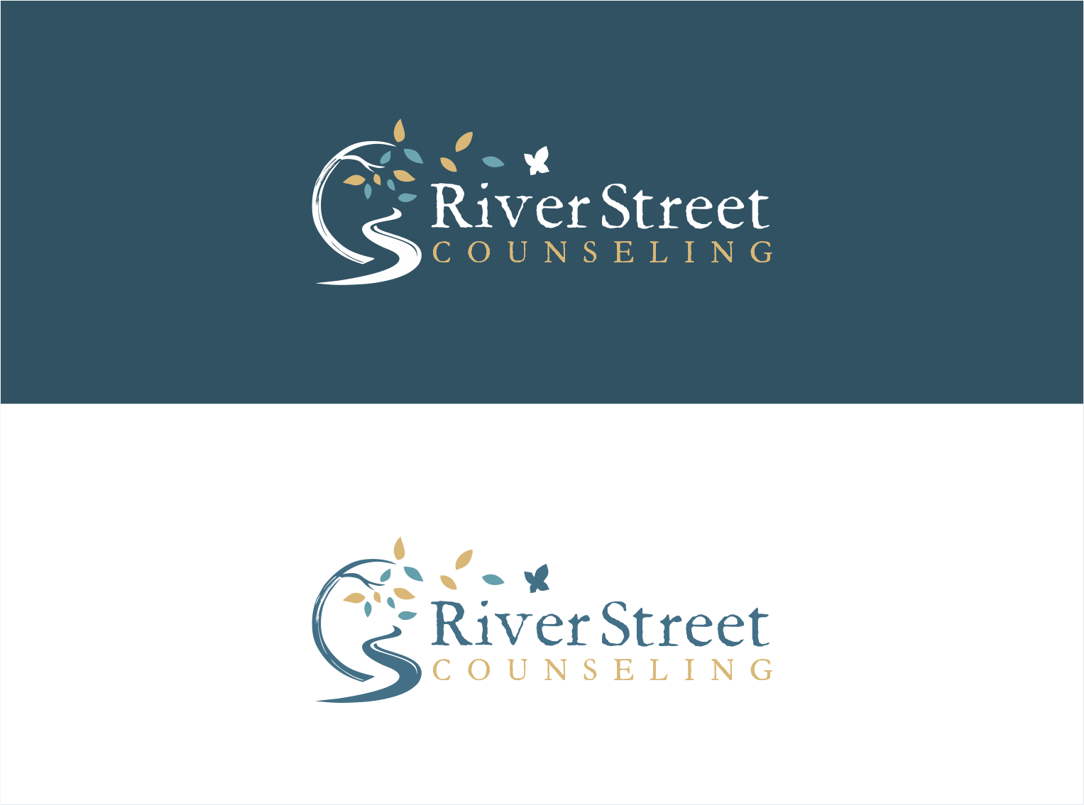 Logo Design by nikkiblue for River Street Counseling Services  | Design #31409271