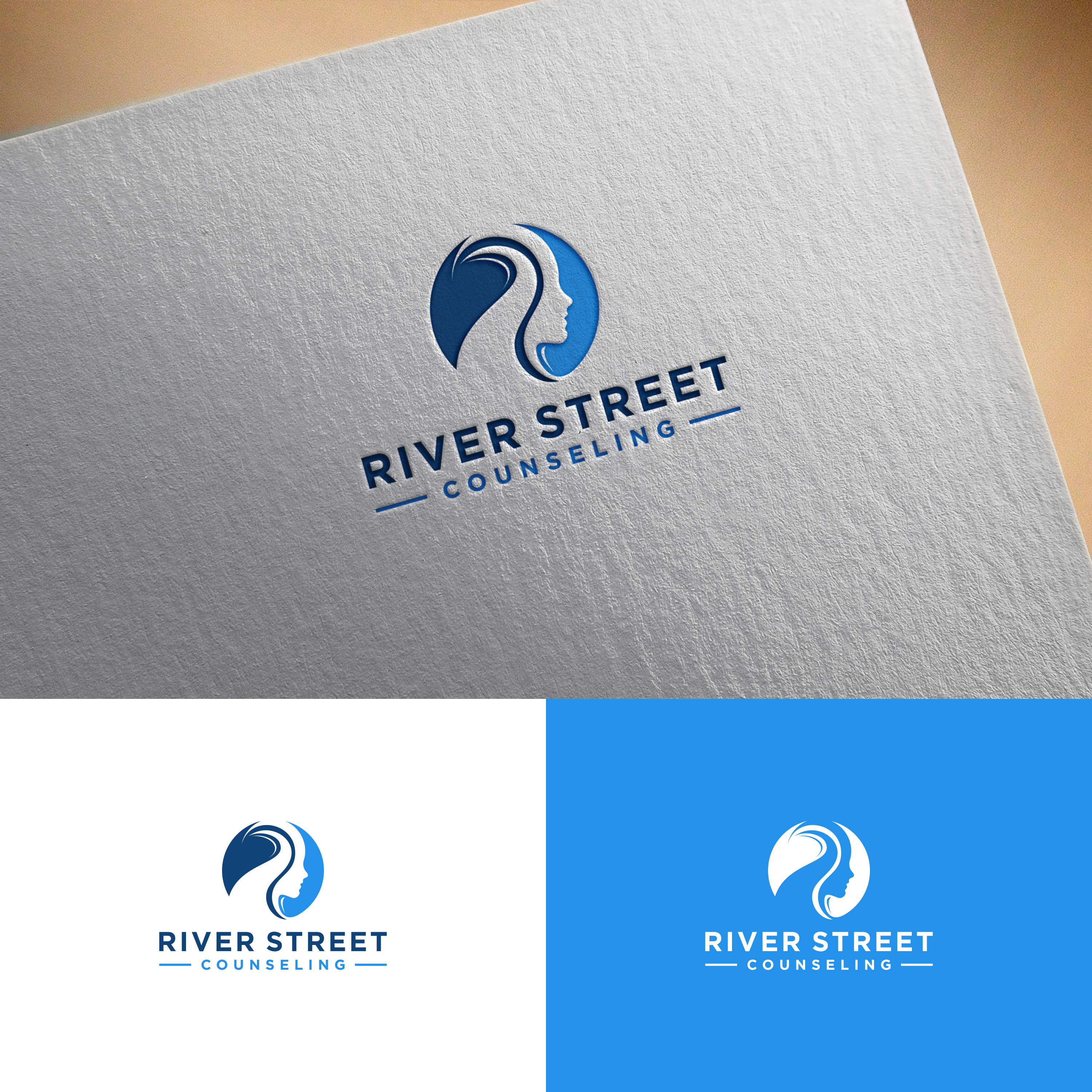 Logo Design by ge.logo for River Street Counseling Services  | Design #31296246