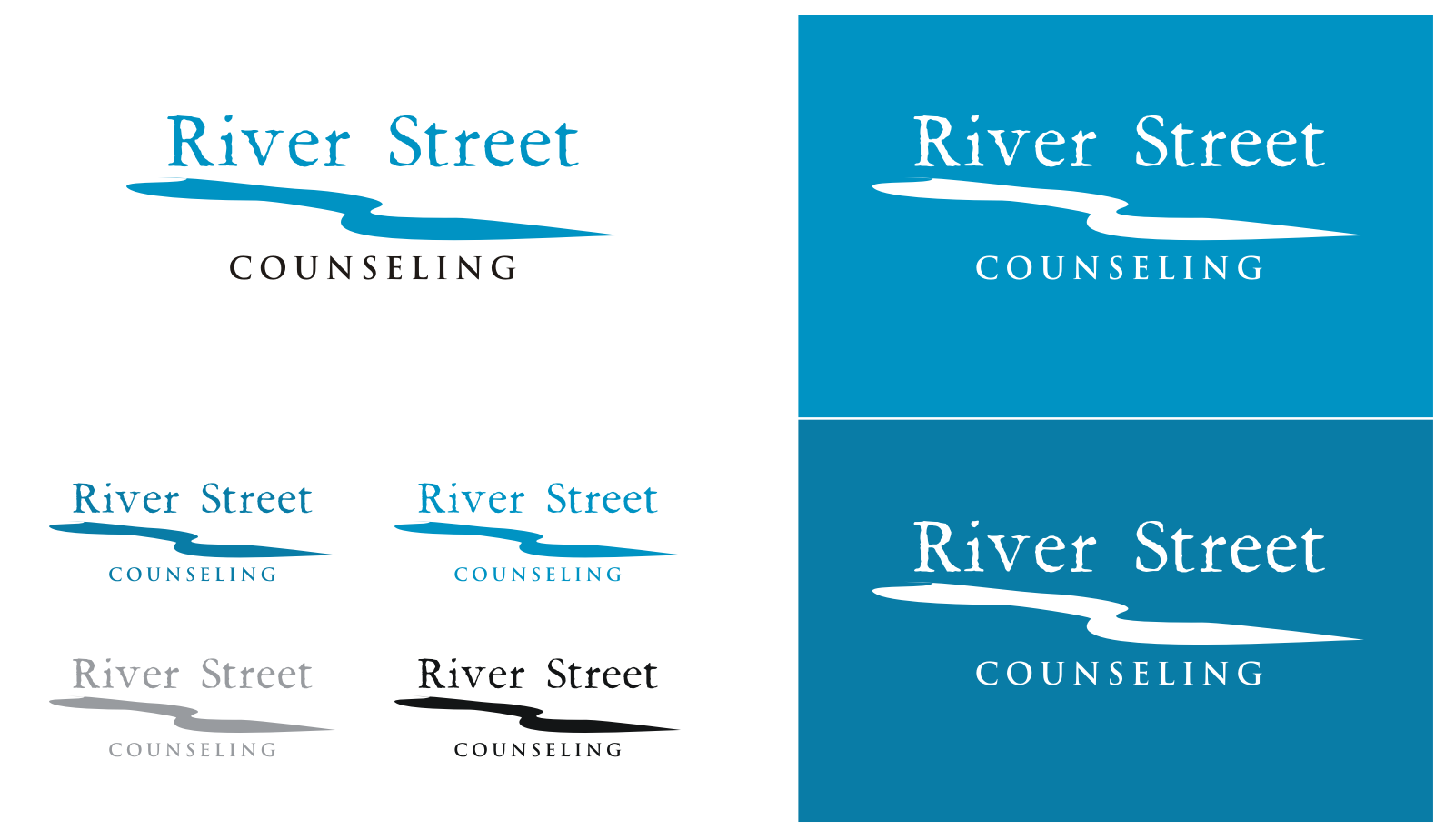Logo Design by Maya* for River Street Counseling Services  | Design #31370985