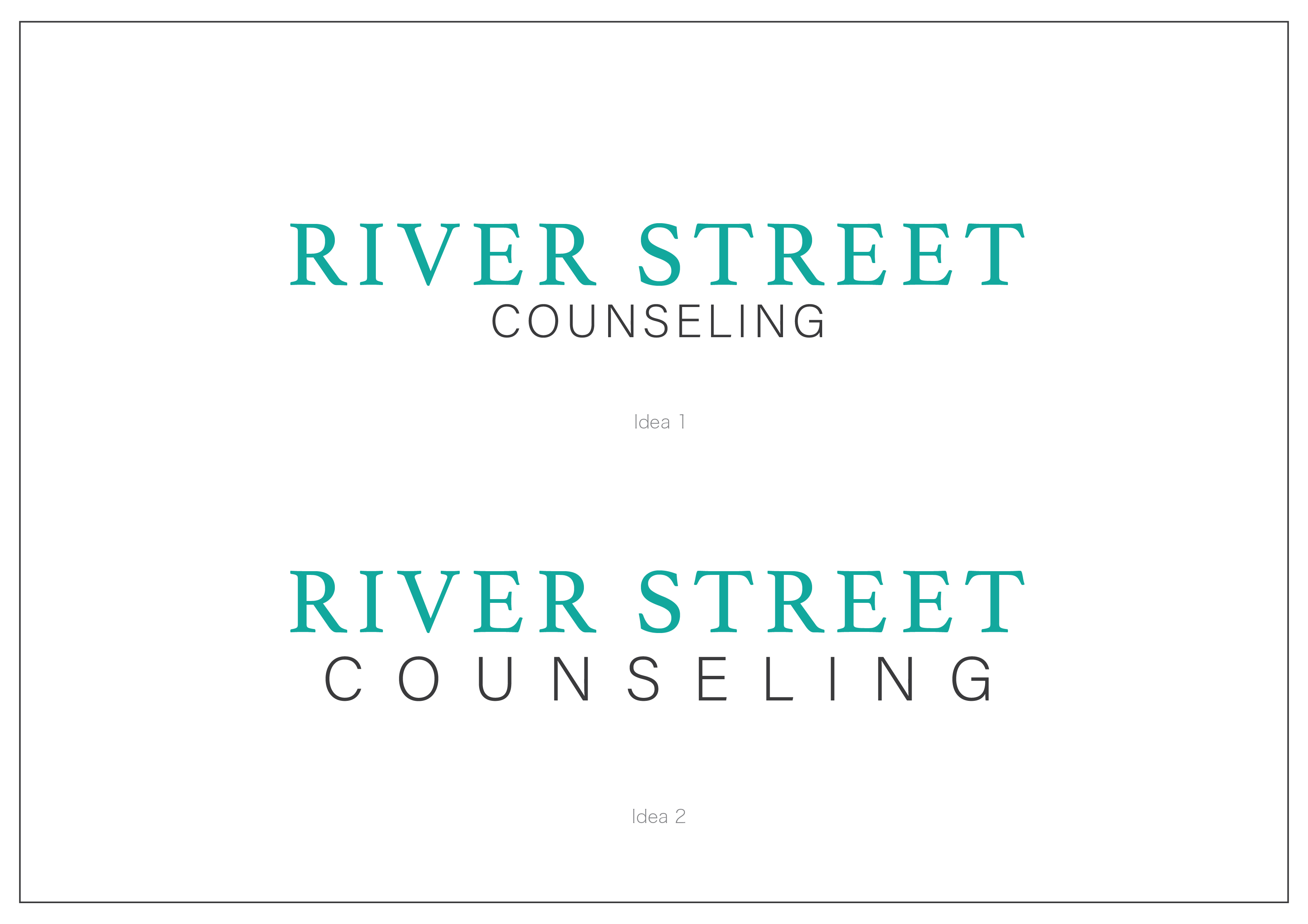 Diseño de Logo por FAIZ HAIQAL para River Street Counseling Services  | Diseño #31375684