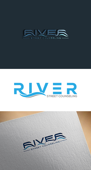 Logo Design by Roxy Art for River Street Counseling Services  | Design: #31299624