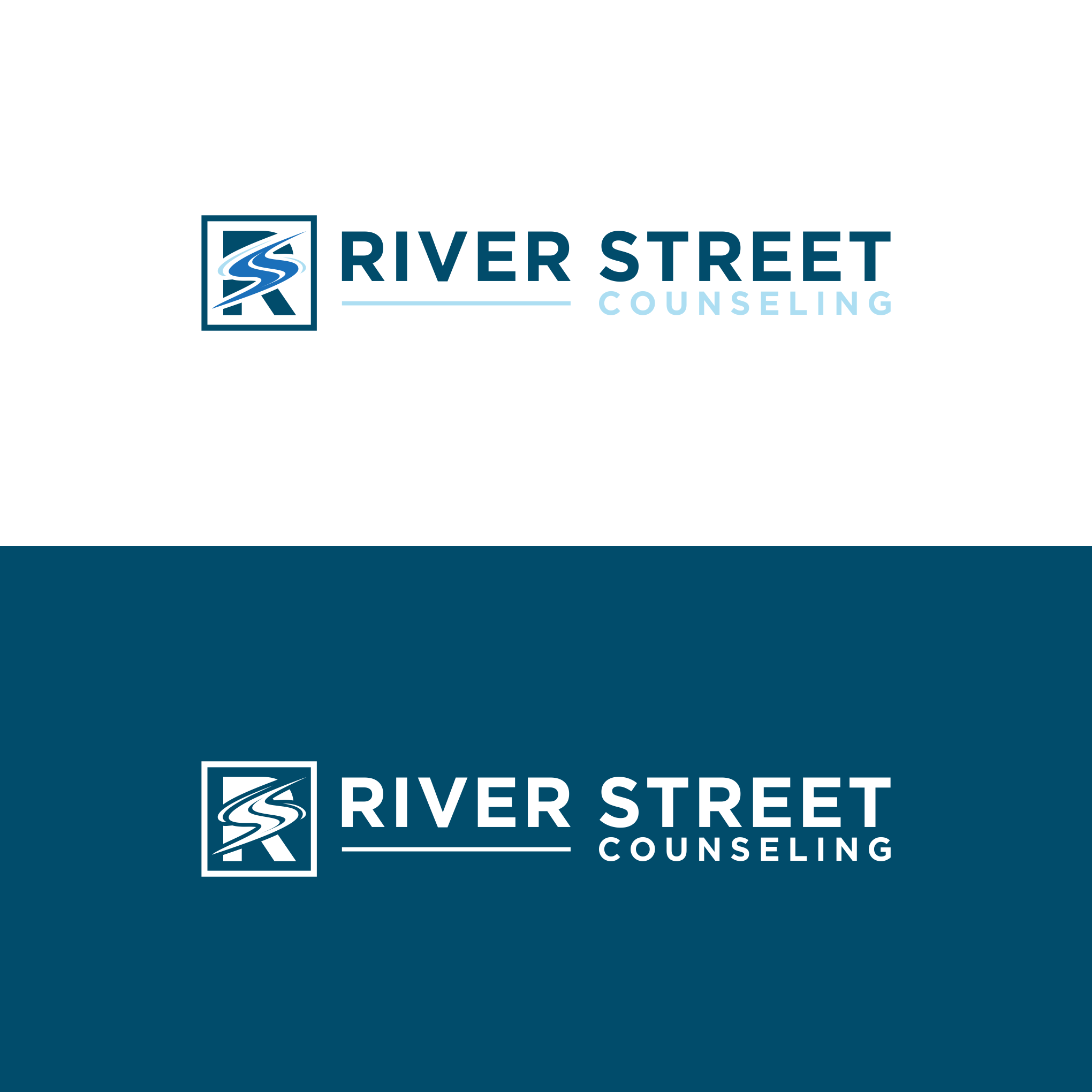 Logo Design by AZart for River Street Counseling Services  | Design #31295996