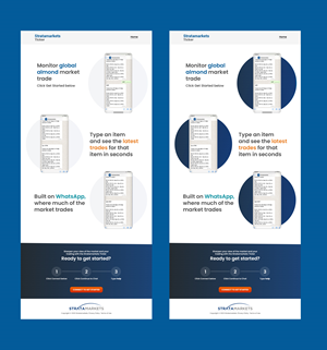 Landing Page-Design von MAHABA für dieses Projekt | Design: #31338862