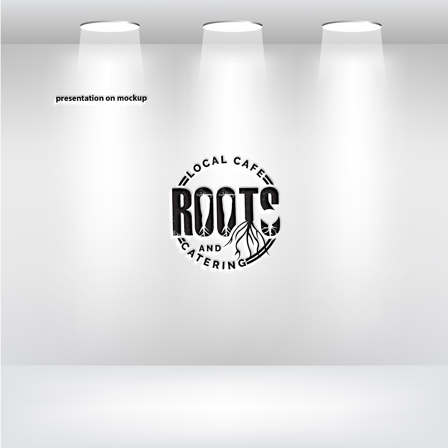 Logo Design by RRR Design for Roots Catering | Design #31299773