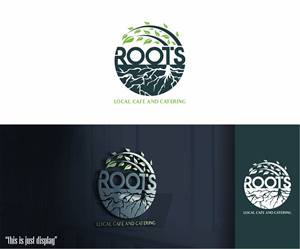 Logo Design by alkaline for Roots Catering | Design: #31308622