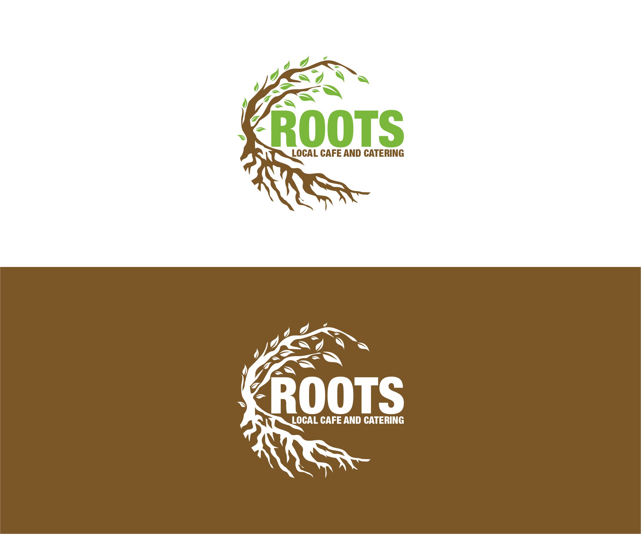 Logo Design by alkaline for Roots Catering | Design #31312165