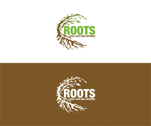 Logo Design by alkaline for Roots Catering | Design: #31312165