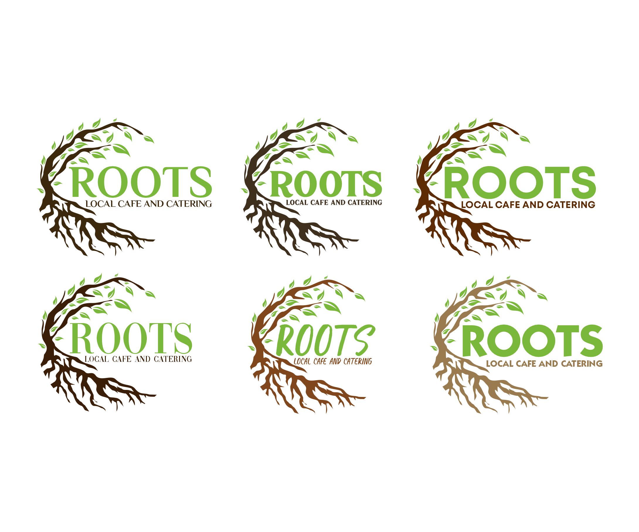 Logo-Design von alkaline für Roots Catering | Design #31342657