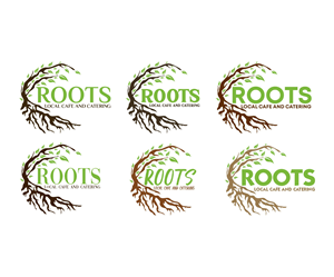 Logo Design by alkaline for Roots Catering | Design: #31342657