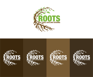 Logo Design by alkaline for Roots Catering | Design: #31347155