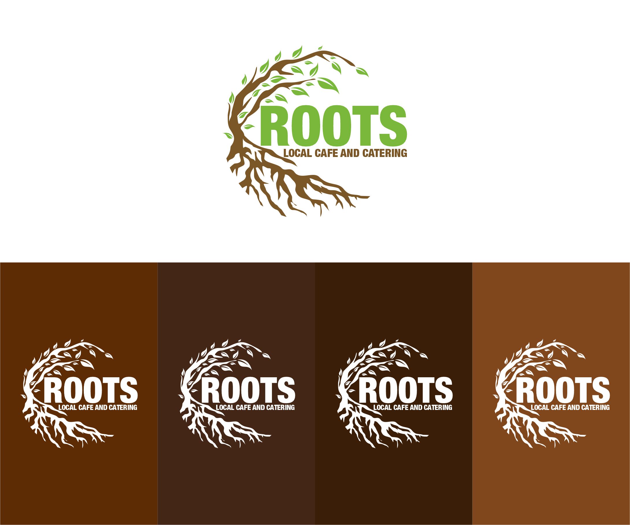 Logo Design by alkaline for Roots Catering | Design #31347156